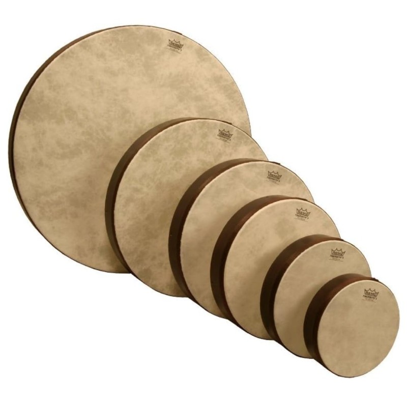 Remo Frame Drum Pack 8"-10"-12"-14"-16"-22" Fiberskyn HD-8500-06