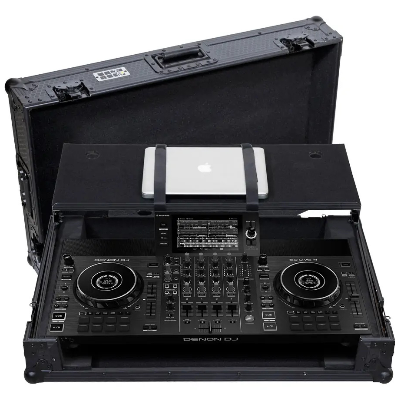 WALKASSE DENON DJ SC LIVE 4 Laptop Flightcase Black