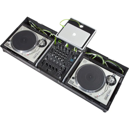 WALKASSE WMDJ-12LTSII Turntable Laptop Flightcase
