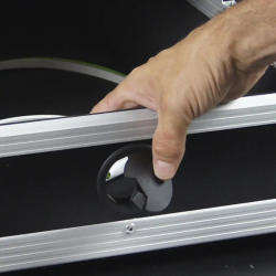 WALKASSE WMDJ-10BLTS Turntable Laptop Flightcase