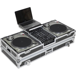 WALKASSE WMDJ-10BLTS Turntable Laptop Flightcase