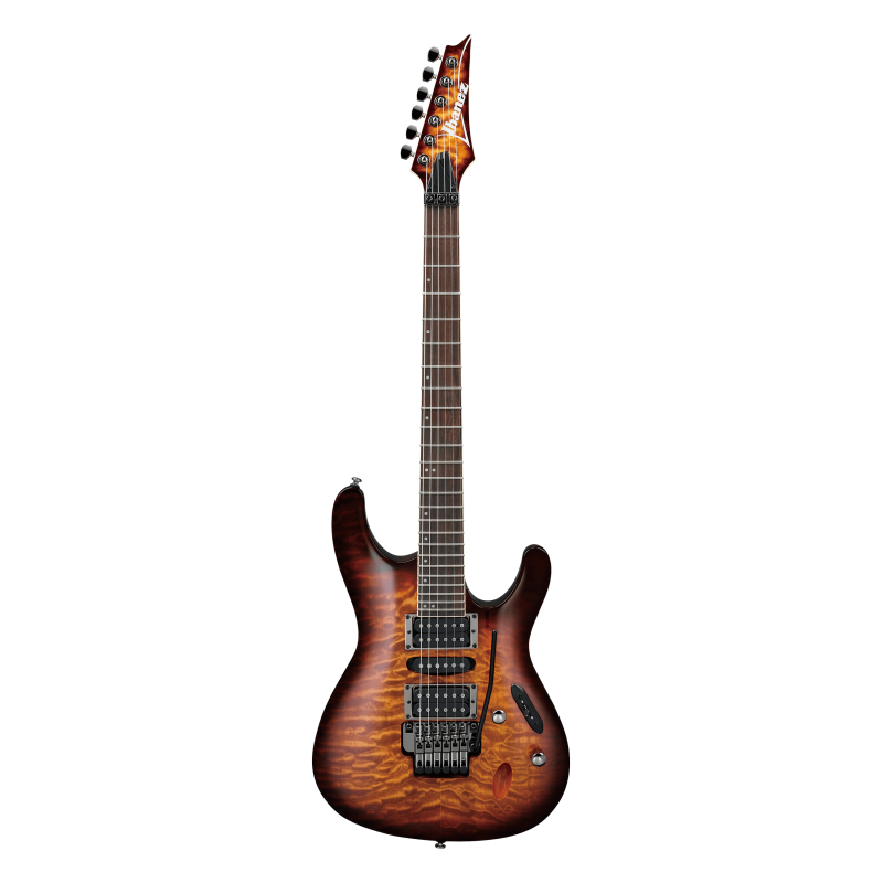 Ibanez S670QM-DEB Dragon Eye Burst