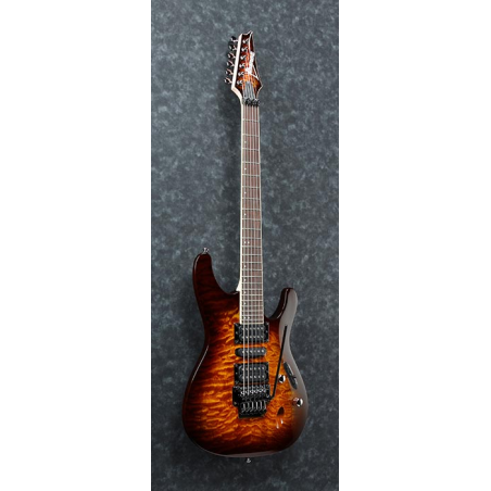 Ibanez S670QM-DEB Dragon Eye Burst