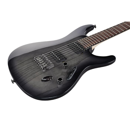 Ibanez S6621AH-TGB Transparent Gray Burst