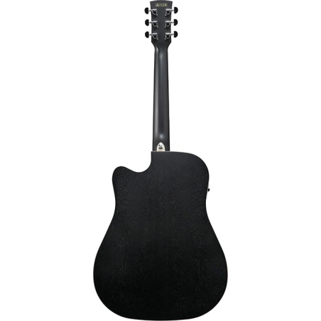 Ibanez PF16MWCE-WK Weathered Black Open Pore