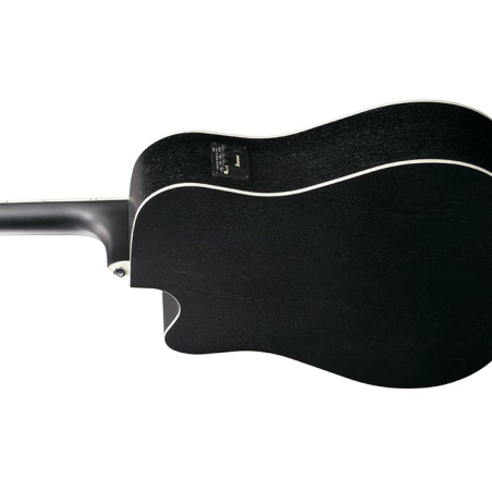 Ibanez PF16MWCE-WK Weathered Black Open Pore
