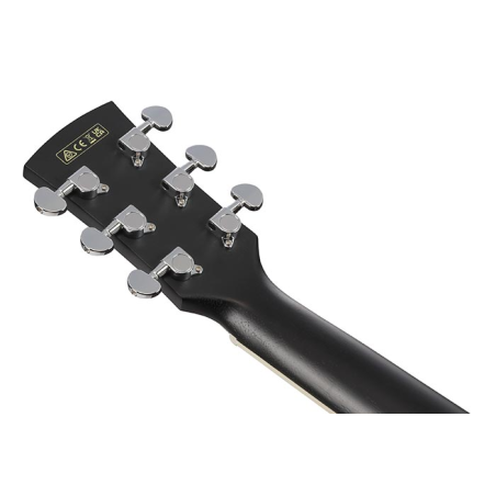 Ibanez PF16MWCE-WK Weathered Black Open Pore