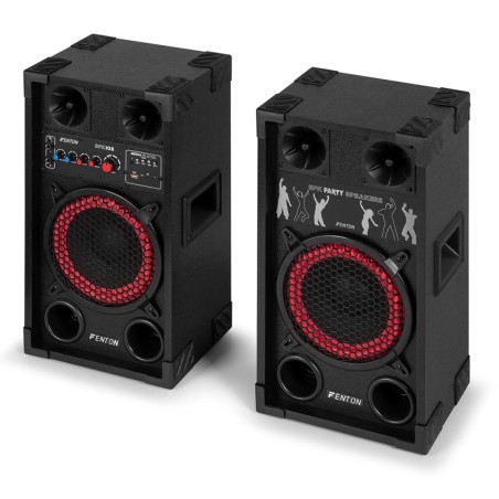 Fenton SPK-108 Pa Active Speakerset 8bt Led