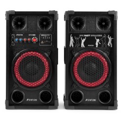 Fenton SPK-108 Pa Active Speakerset 8bt Led