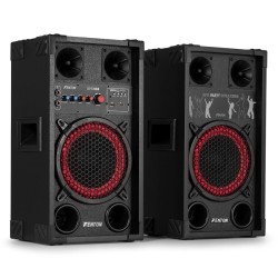 Fenton SPK-108 Pa Active Speakerset 8bt Led