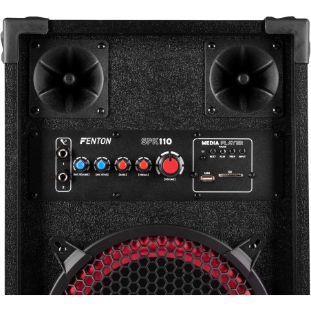 Fenton SPK-110 Pa Active Speakerset 10BT LED