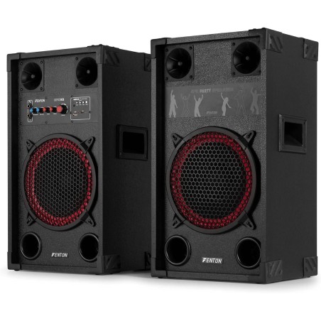 Fenton SPK-110 Pa Active Speakerset 10BT LED