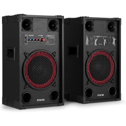 Fenton SPK-110 Pa Active Speakerset 10BT LED