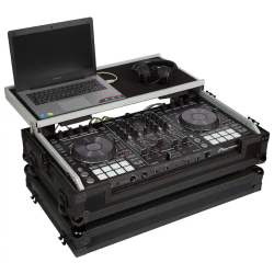 WALKASSE DDJ-800 / DDJ-SX3 Laptop Flightcase Black