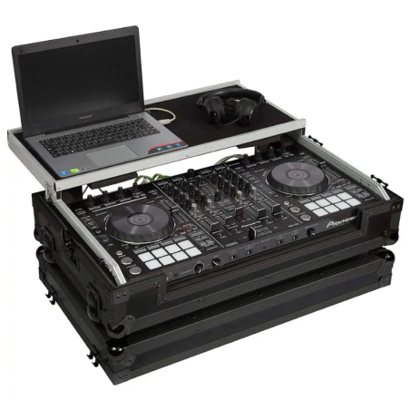 WALKASSE DDJ-800 / DDJ-SX3 Laptop Flightcase Black