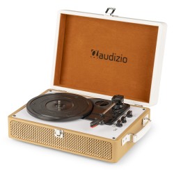 Audizio RP119G Record Player Btout Gold