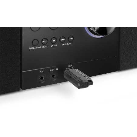 Audizio Metz Micro HiFi System Black