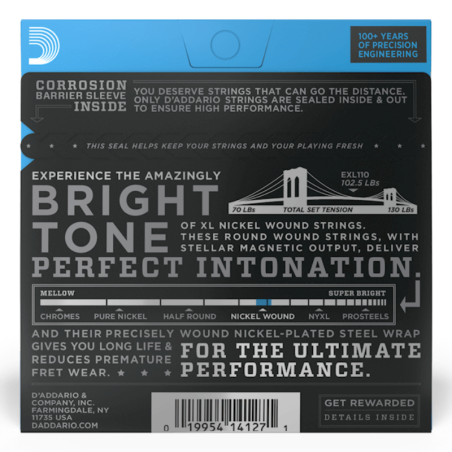 D'Addario EXL110 Regular Light 10-46