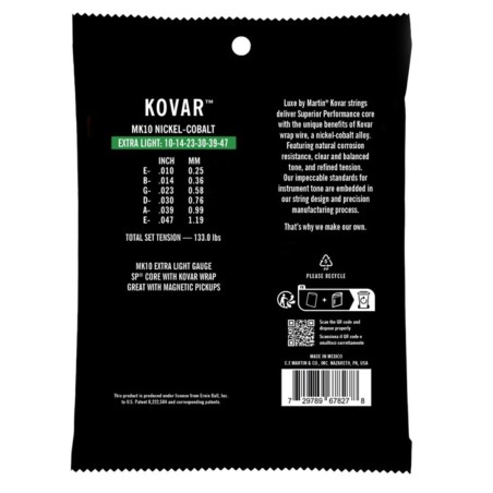 Martin Kovar Mk10 Extra Light 10-47