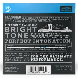 D'Addario EXL157 Baritone Medium 14-68