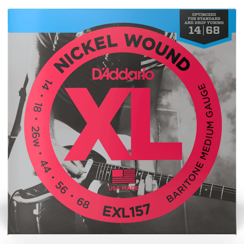 D'Addario EXL157 Baritone Medium 14-68