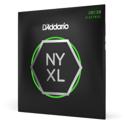 D'Addario NYXL0838 Nickel Wound Extra Super Light 08-38