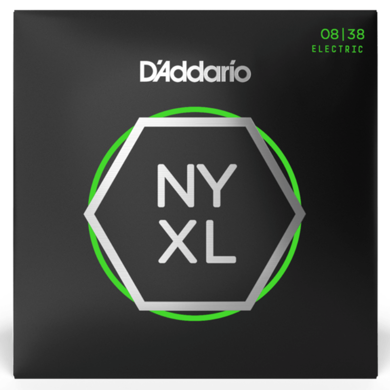 D'Addario NYXL0838 Nickel Wound Extra Super Light 08-38