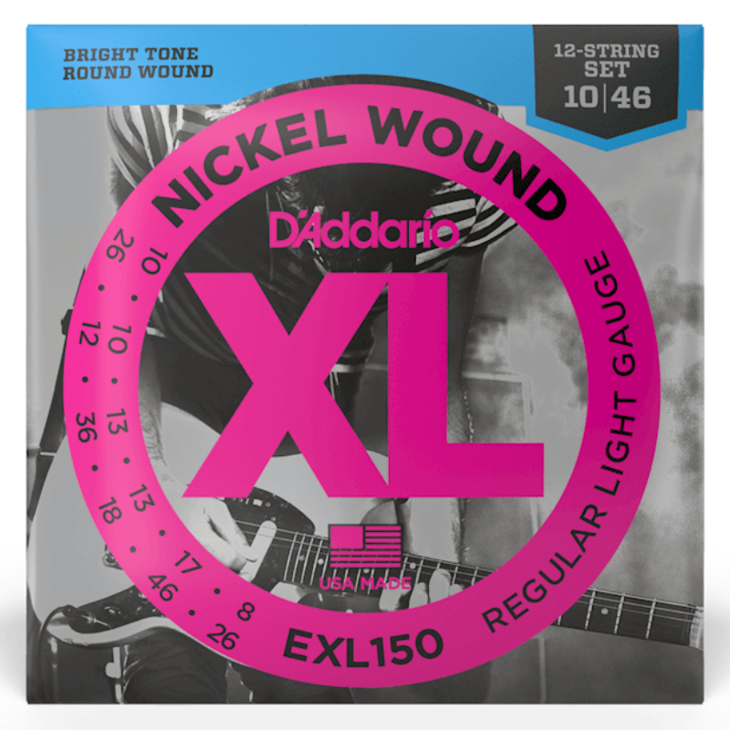 D'Addario EXL150 12 String Super Light 10-46