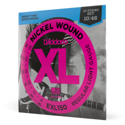 D'Addario EXL150 12 String Super Light 10-46