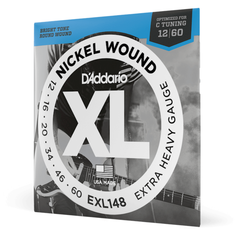 D'Addario EXL148 Extra Heavy 12-60