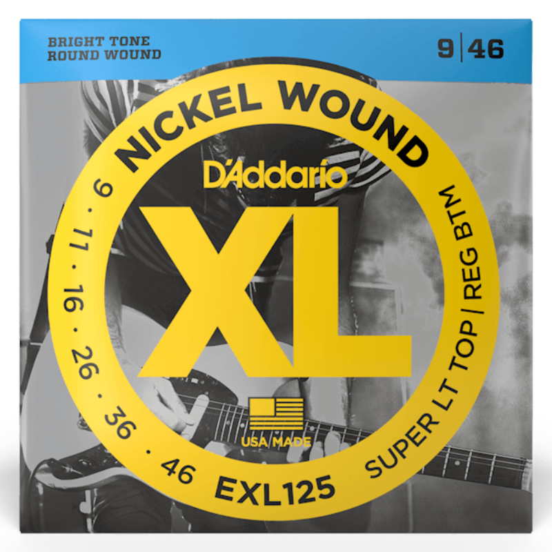D'Addario EXL125 Super LT TOP/REG BTM 9-46
