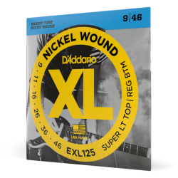 D'Addario EXL125 Super LT TOP/REG BTM 9-46