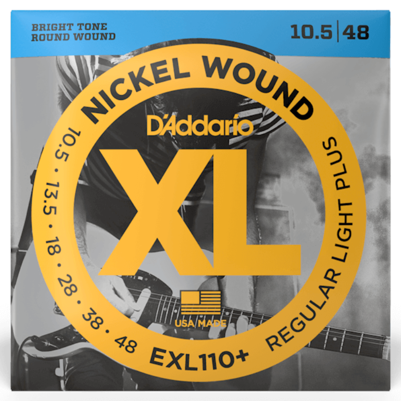 D'Addario EXL110+ Regular Light Plus 10.5-48