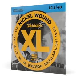 D'Addario EXL110+ Regular Light Plus 10.5-48