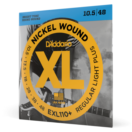 D'Addario EXL110+ Regular Light Plus 10.5-48