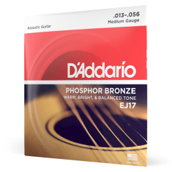 D'Addario EJ17 Medium 13-56