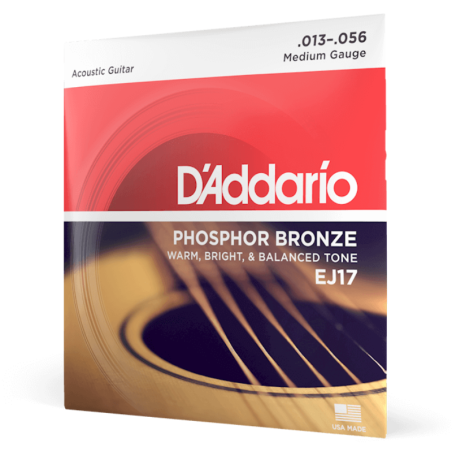 D'Addario EJ17 Medium 13-56