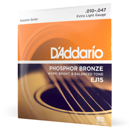 D'Addario EJ15 Extra Light 10-47