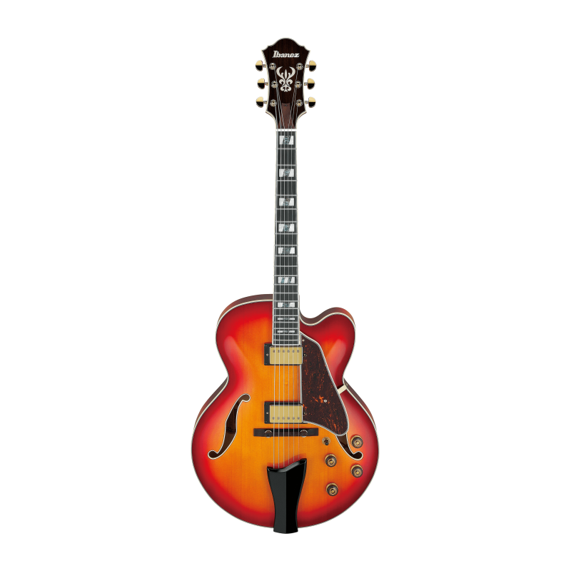 Ibanez AF115-AWB Aged Whiskey Burst