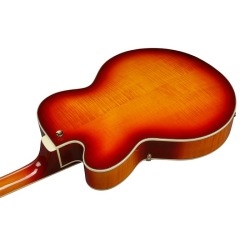 Ibanez AF115-AWB Aged Whiskey Burst
