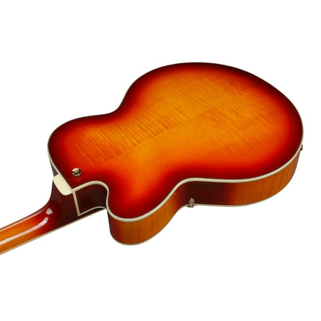 Ibanez AF115-AWB Aged Whiskey Burst