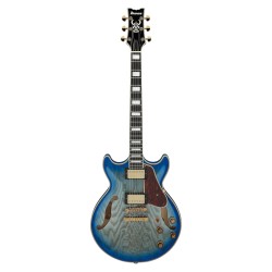 Ibanez AM93QA-JBB Jet Blue Burst