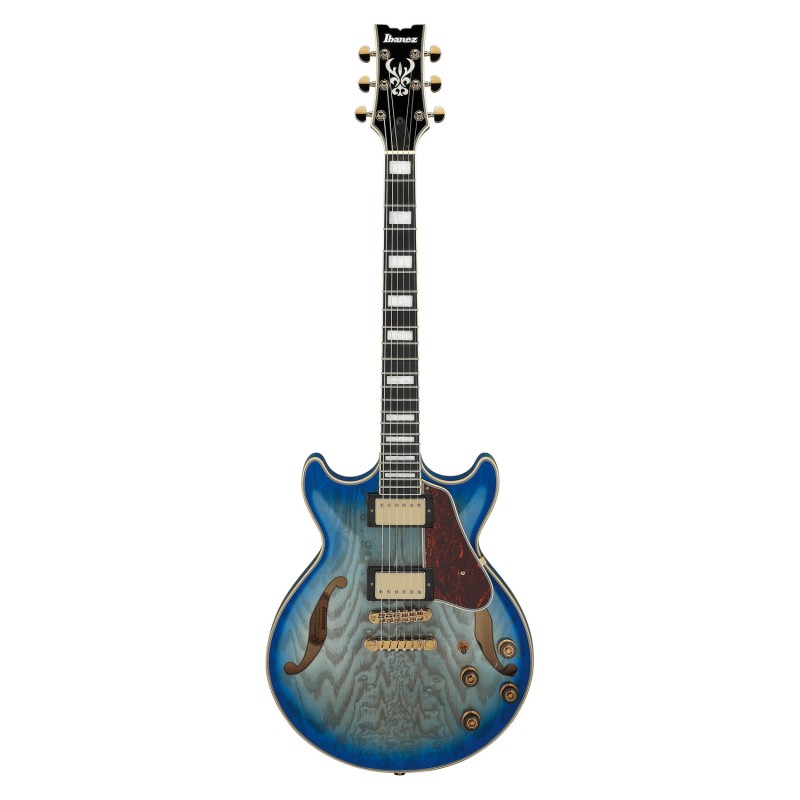 Ibanez AM93QA-JBB Jet Blue Burst