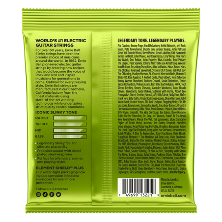 Ernie Ball 3221 Regular Slinky 3-Pack 10-46