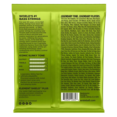 Ernie Ball 2832 Regular Slinky Bass 050-105