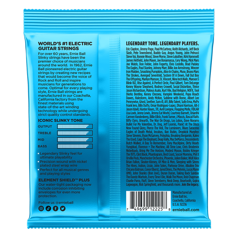 Ernie Ball 2225 Extra Slinky 08-38
