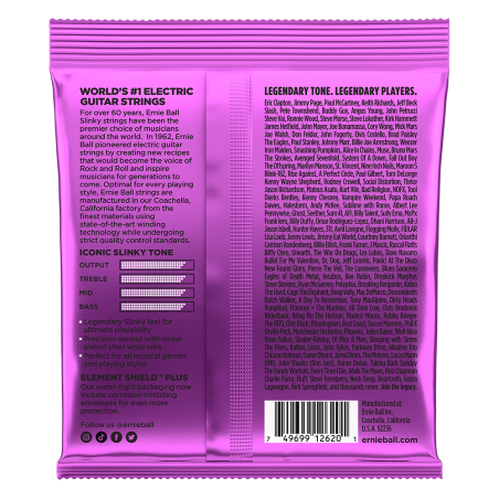 Ernie Ball 2620 7-String Power Slinky 11-58