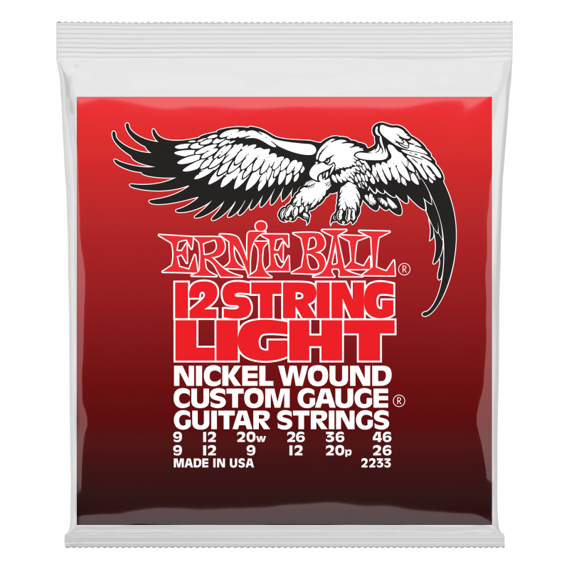 Ernie Ball 2233 12 String Light Nickel Wound 09-46