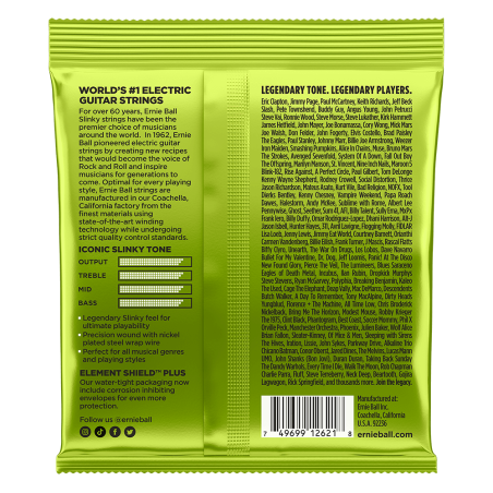 Ernie Ball 2621 7-String Regular Slinky 10-56