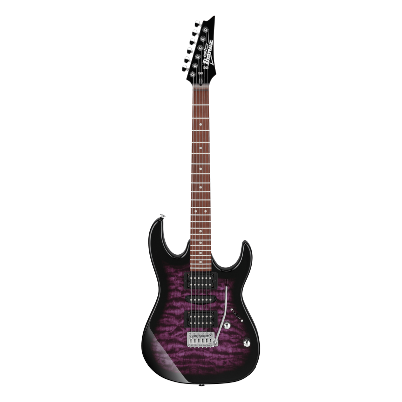 Ibanez GRX70QA-TVT Transparent Violet Sunburst